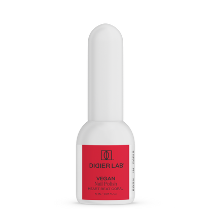 Green reactive, veganski lak za nohte "Didier Lab", heart beat coral, 10ml