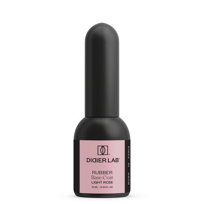 "DIDIER LAB" PODLAK RUBBER BASE COAT, LIGHT ROSE, 10ML