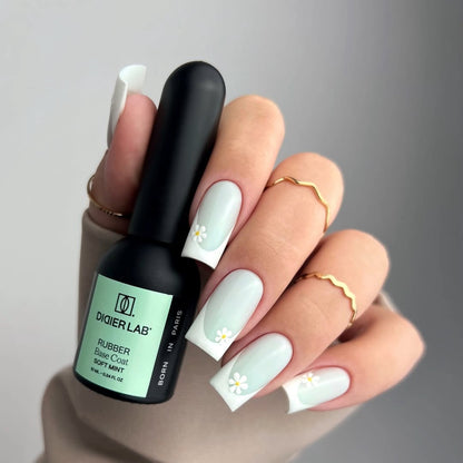 RUBBER BASE COAT, SOFT MINT, "DIDIER LAB", 10ML