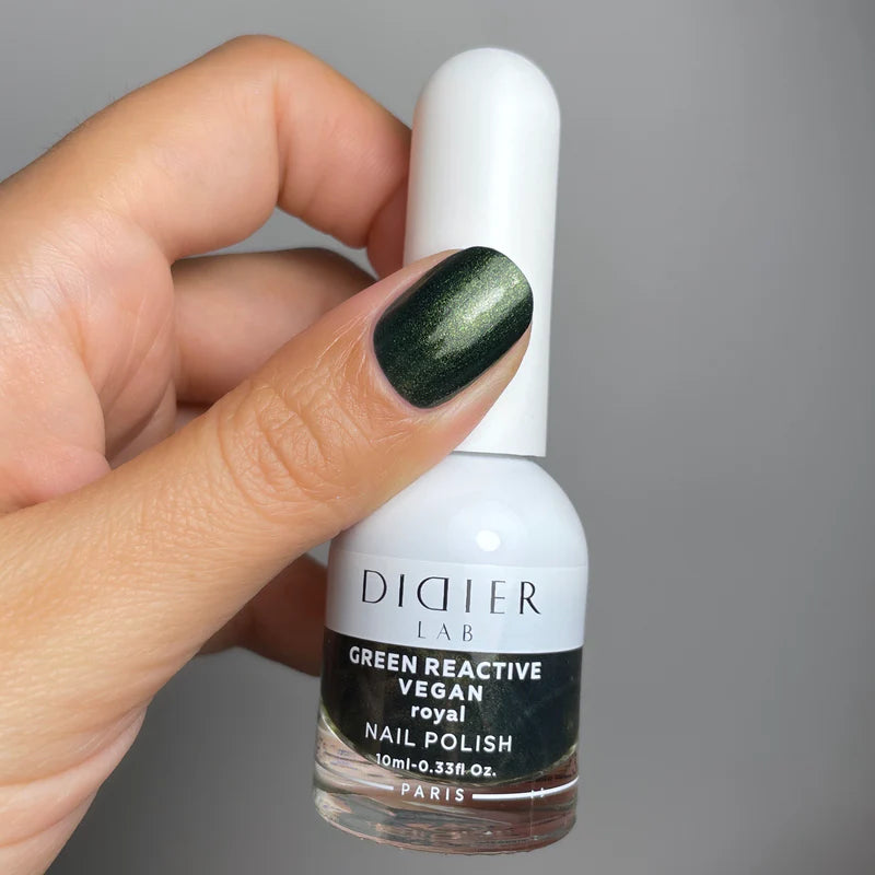 Green reactive, veganski lak za nohte "Didier Lab", royal, 10ml
