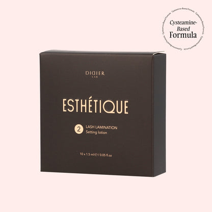 Didier Lab Esthétique Lash Setting Lotion (2.korak), 1,5 ml x 10 kos