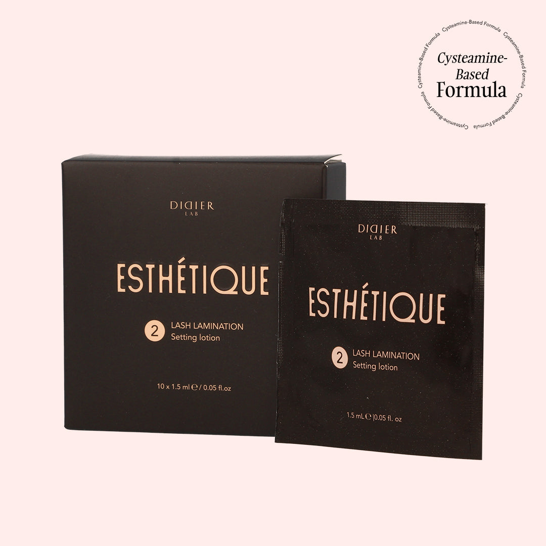Didier Lab Esthétique Lash Setting Lotion (2.korak), 1,5 ml x 10 kos