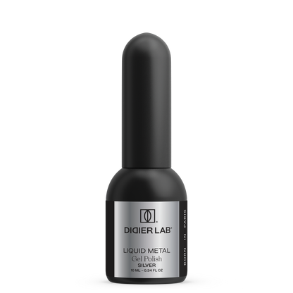 Gel Lak "Didier Lab" Liquid Metal, Silver