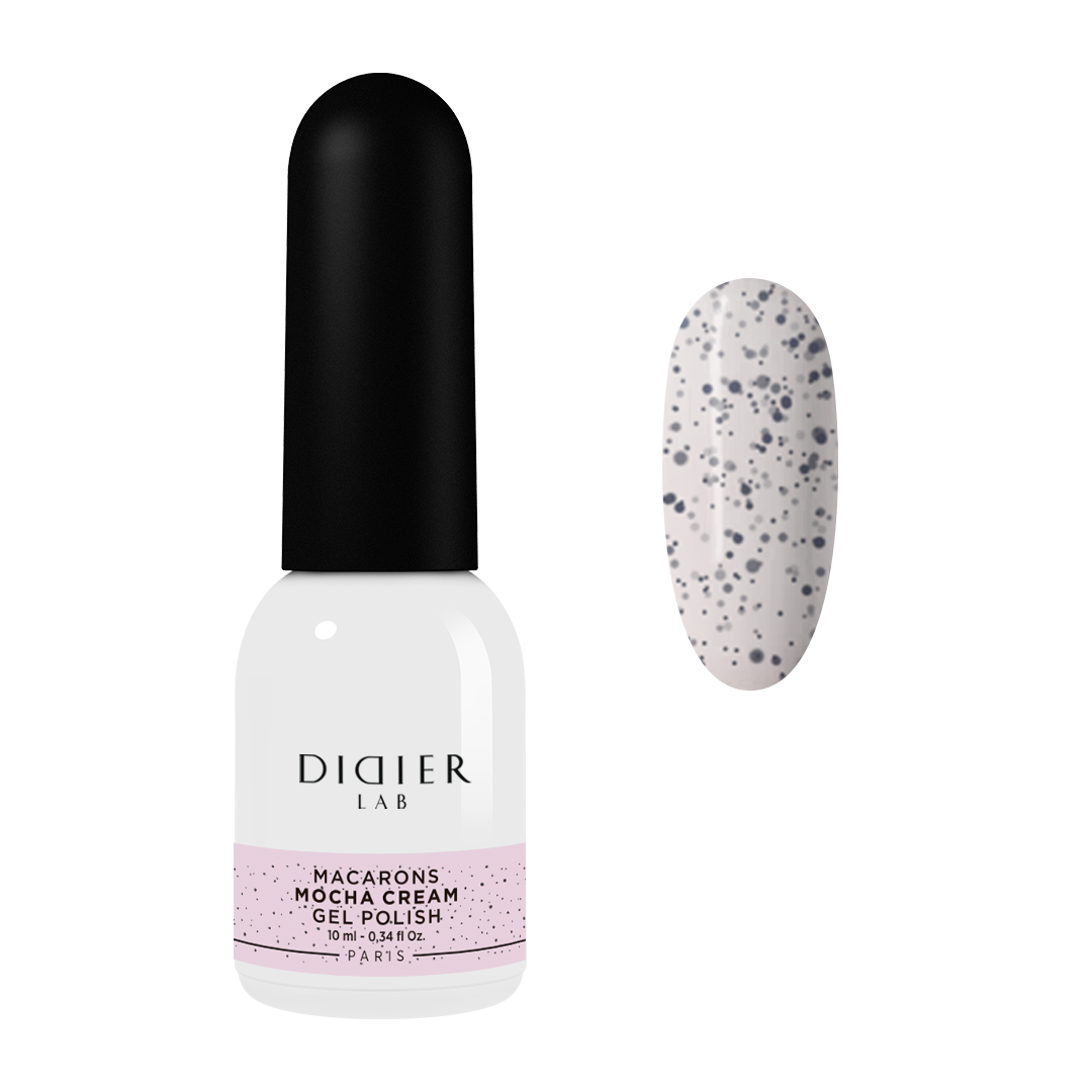 GEL LAK "DIDIER LAB", MACARONS, MOCHA CREAM 10 ML