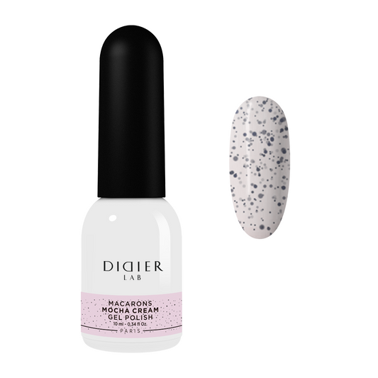 GEL LAK "DIDIER LAB", MACARONS, MOCHA CREAM 10 ML