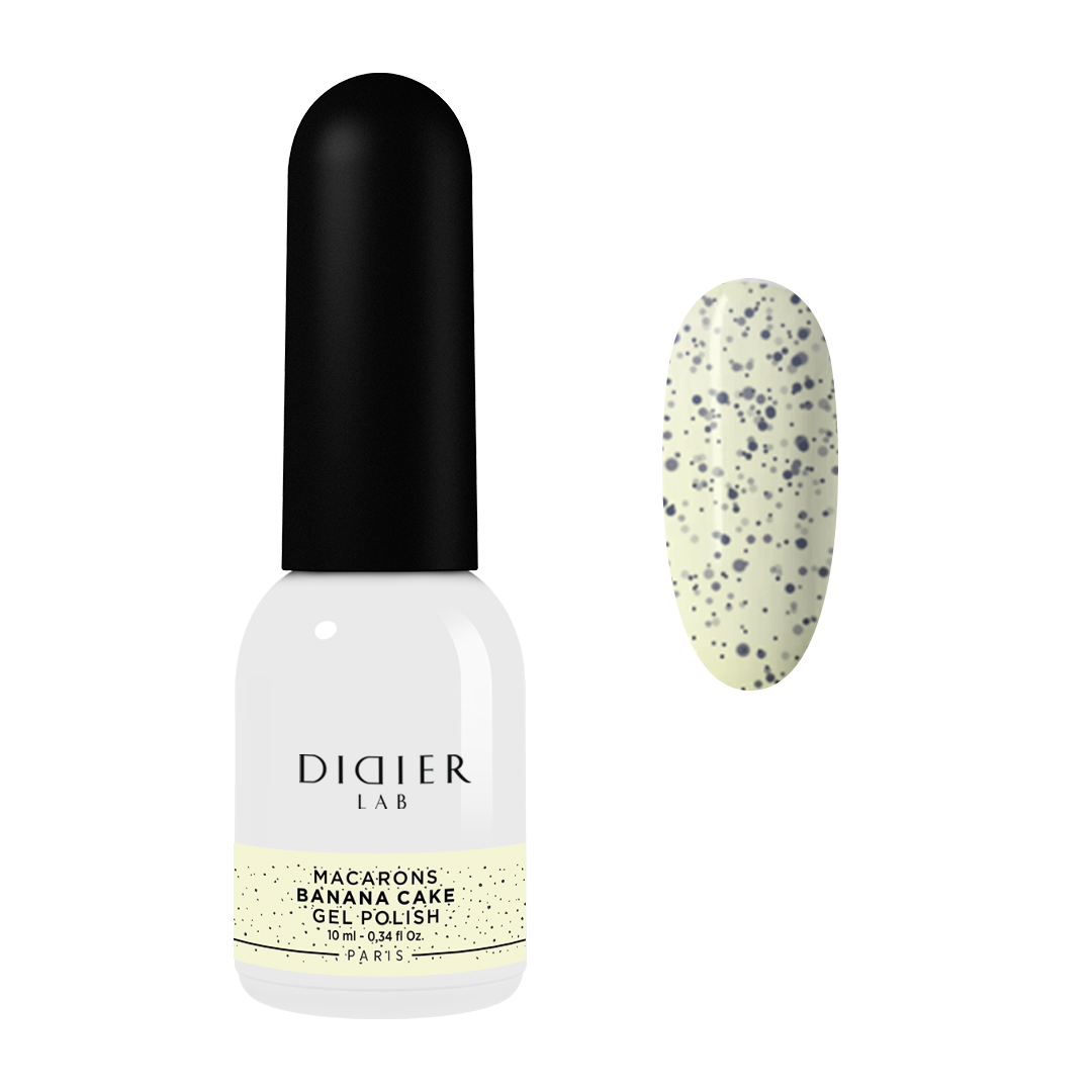 GEL LAK "DIDIER LAB", MACARONS, BANANA CAKE, 10 ML