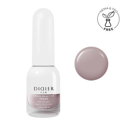 Green reactive, veganski lak za nohte"Didier Lab", natural girl, 10ml