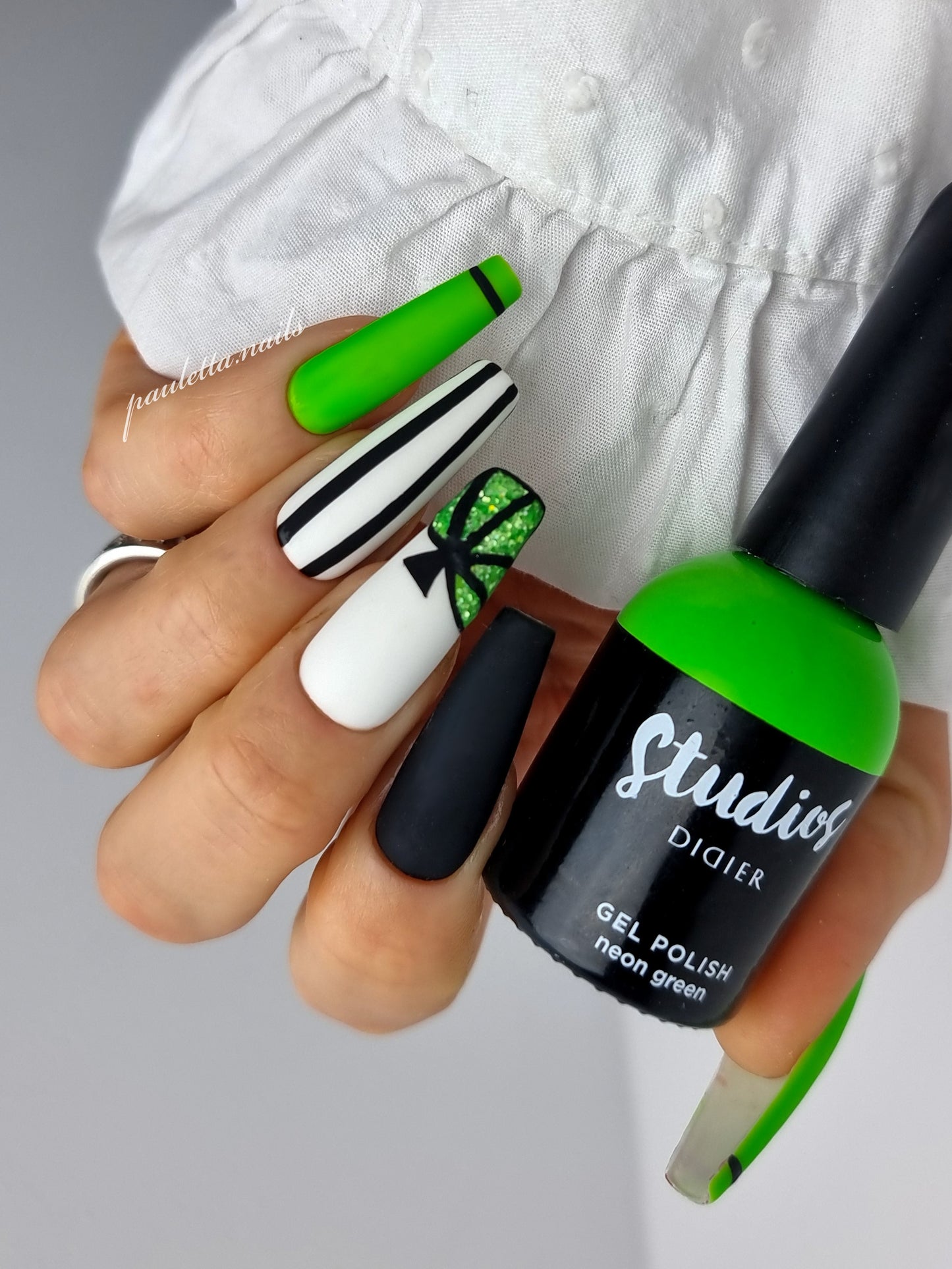 GEL LAK STUDIOS, NEON GREEN, 8ML