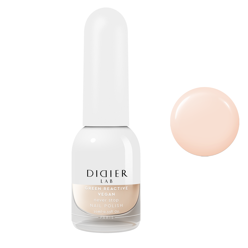 Green reactive, veganski lak za nohte "Didier Lab", never stop, 10ml