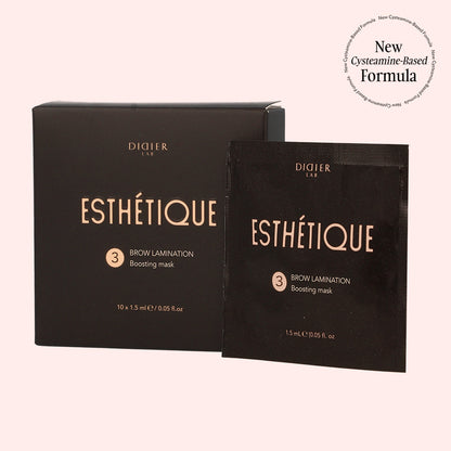 Brow boosting mask "Didier Lab" No.3, Esthétique 1,5 ml x 10kos.