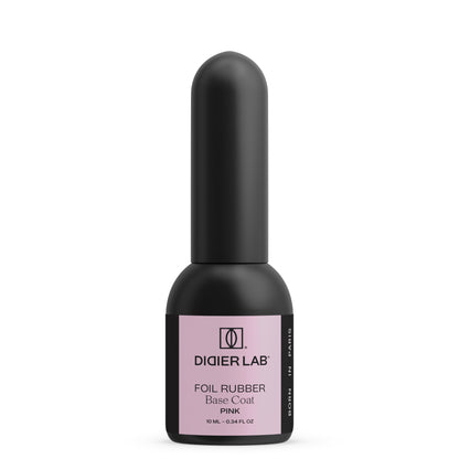 Rubber Base Foil gel lak, pink, 10ml