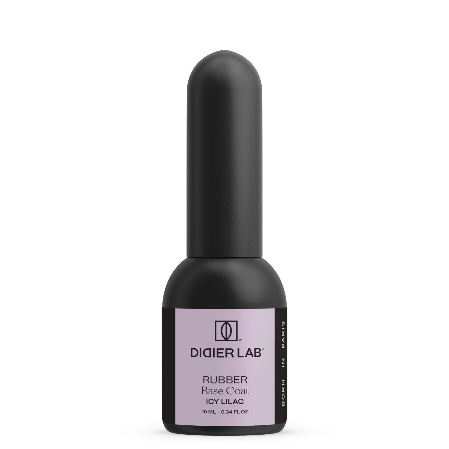 RUBBER BASE COAT, ICY LILAC, "DIDIER LAB", 10ML
