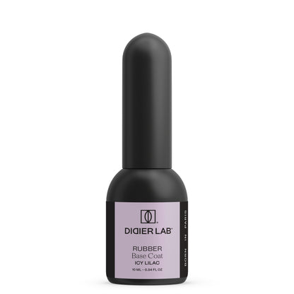 RUBBER BASE COAT, ICY LILAC, "DIDIER LAB", 10ML
