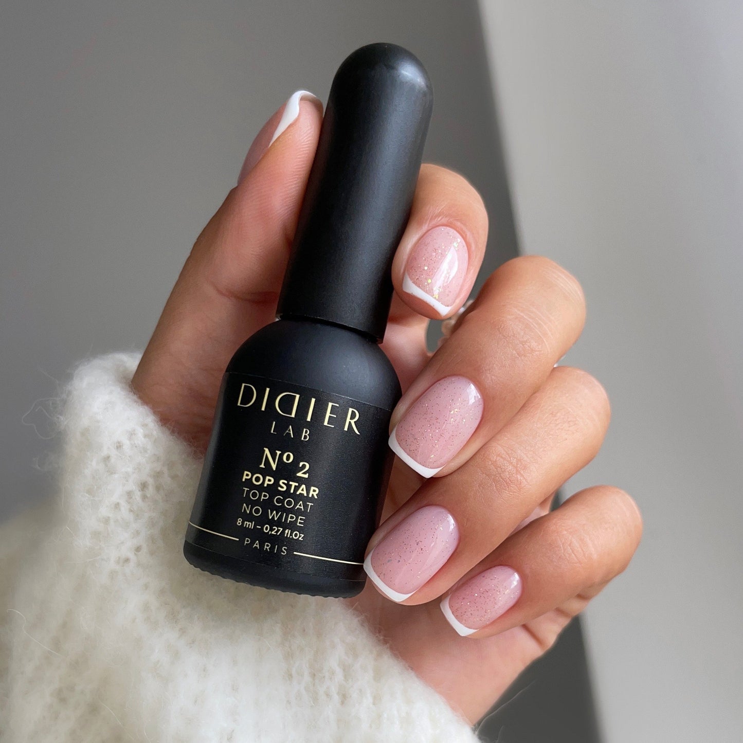 Top coat no wipe "Didier Lab", Pop Star, No2