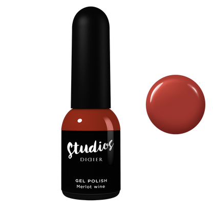Gel polish "Studios Didier", Merlot wine, 8ml