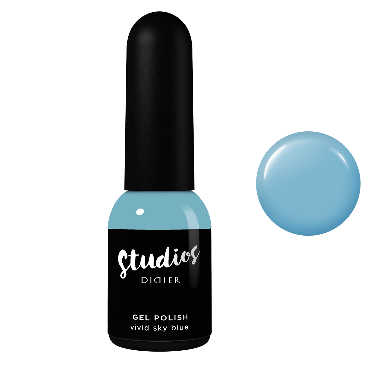 Gel polish "Studios Didier", vivid sky blue, 8ml