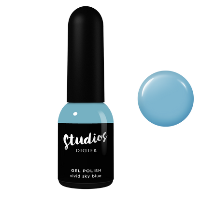 Gel polish "Studios Didier", vivid sky blue, 8ml