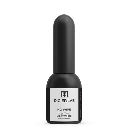 Top coat no wipe "Didier lab", Milky White, 10ml