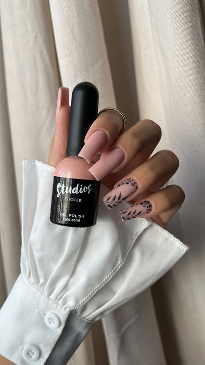 GEL LAK STUDIOS, LIGHT CORAL, 8ML