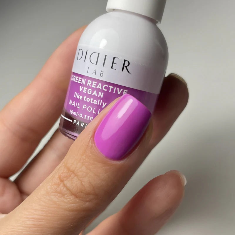 Green reactive, veganski lak za nohte "Didier Lab", like totally, 10ml