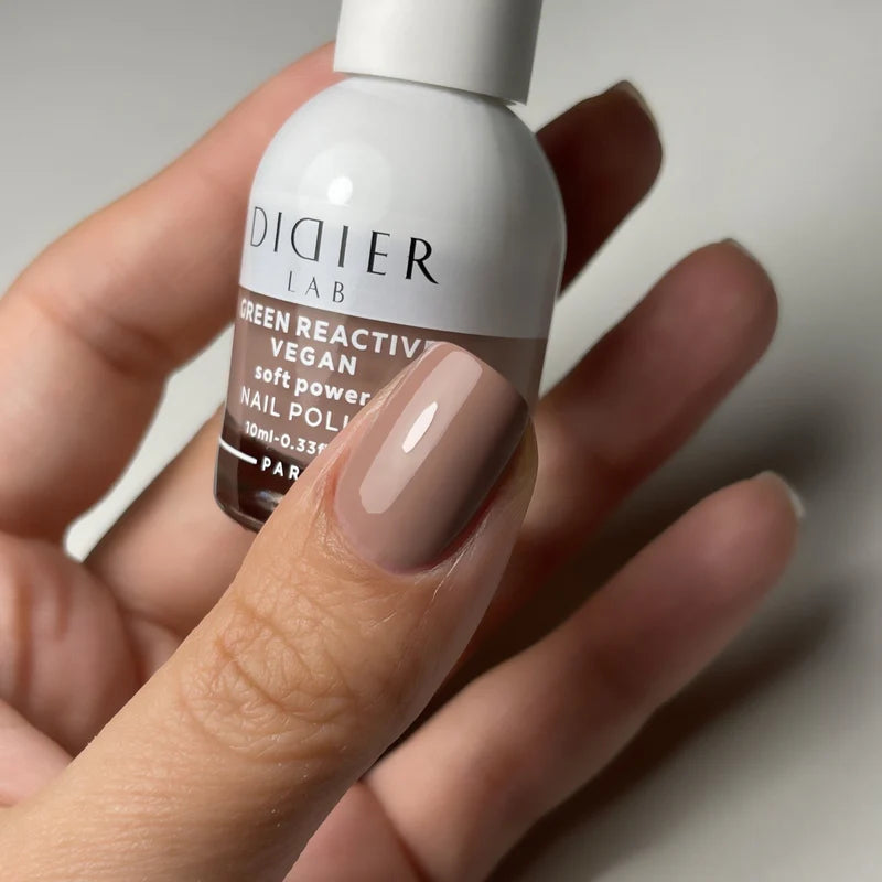 Green reactive, veganski lak za nohte "Didier Lab", soft power, 10ml
