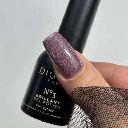 Gel lak "Didier Lab", Brillant, No3, 8ml