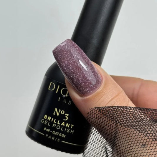 Gel lak "Didier Lab", Brillant, No3, 8ml
