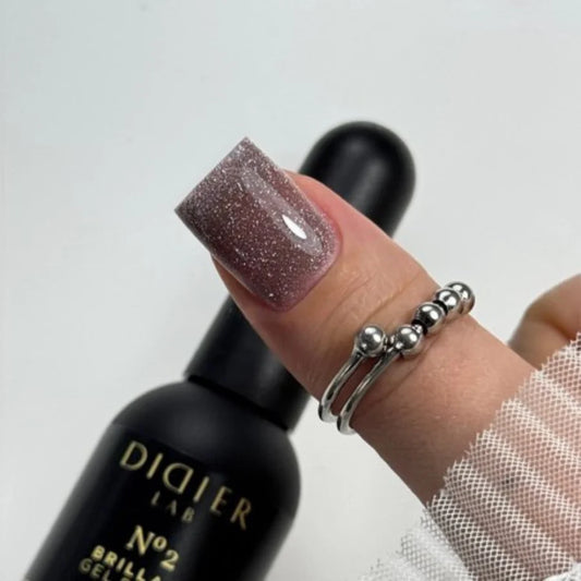 Gel lak "Didier Lab", Brillant, No2, 8ml