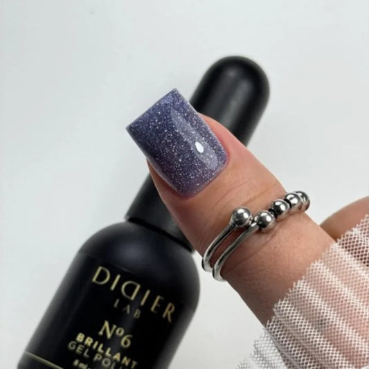 Gel lak "Didier Lab", Brillant, No6, 8ml