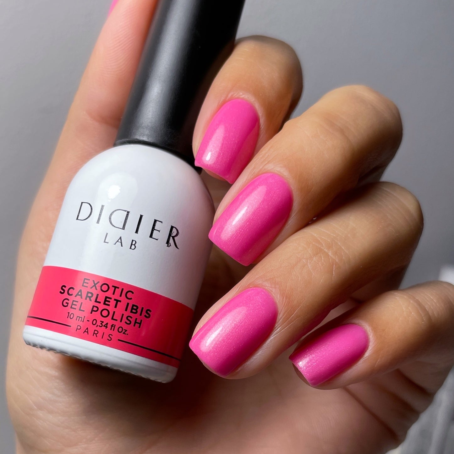 Gel polish "Didier Lab", Exotic, Scarlet Ibis, 10ml