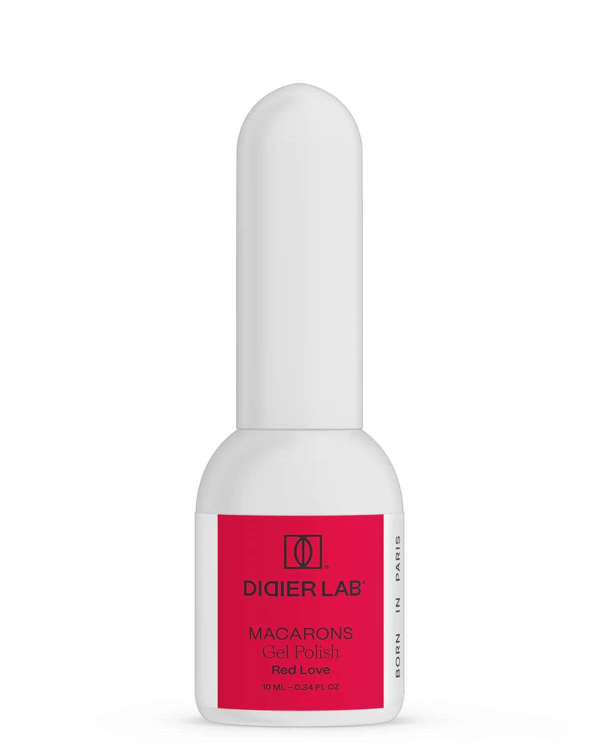 GEL LAK "DIDIER LAB", MACARONS, RED LOVE 10 ML