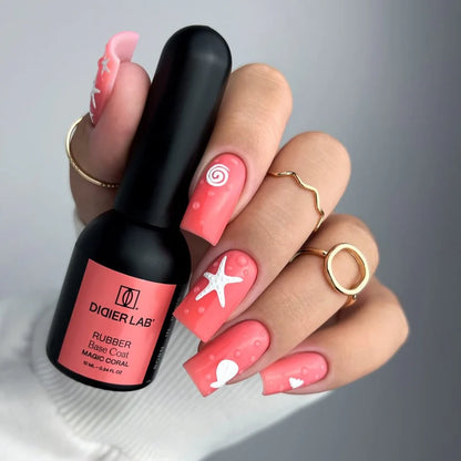 RUBBER BASE COAT, MAGIC CORAL, "DIDIER LAB", 10ML