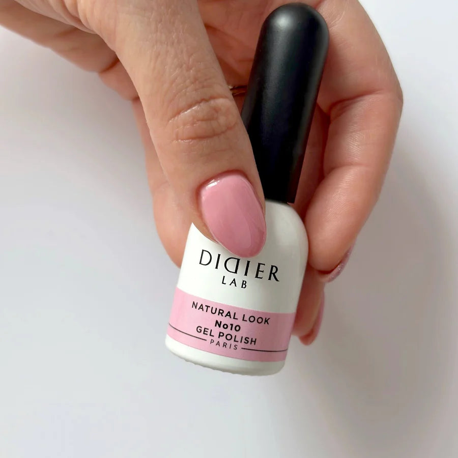 GEL LAK "DIDIER LAB", NATURAL LOOK, NO.10