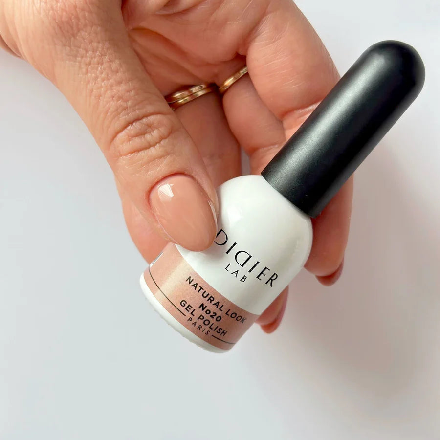 GEL LAK "DIDIER LAB", NATURAL LOOK, NO.20