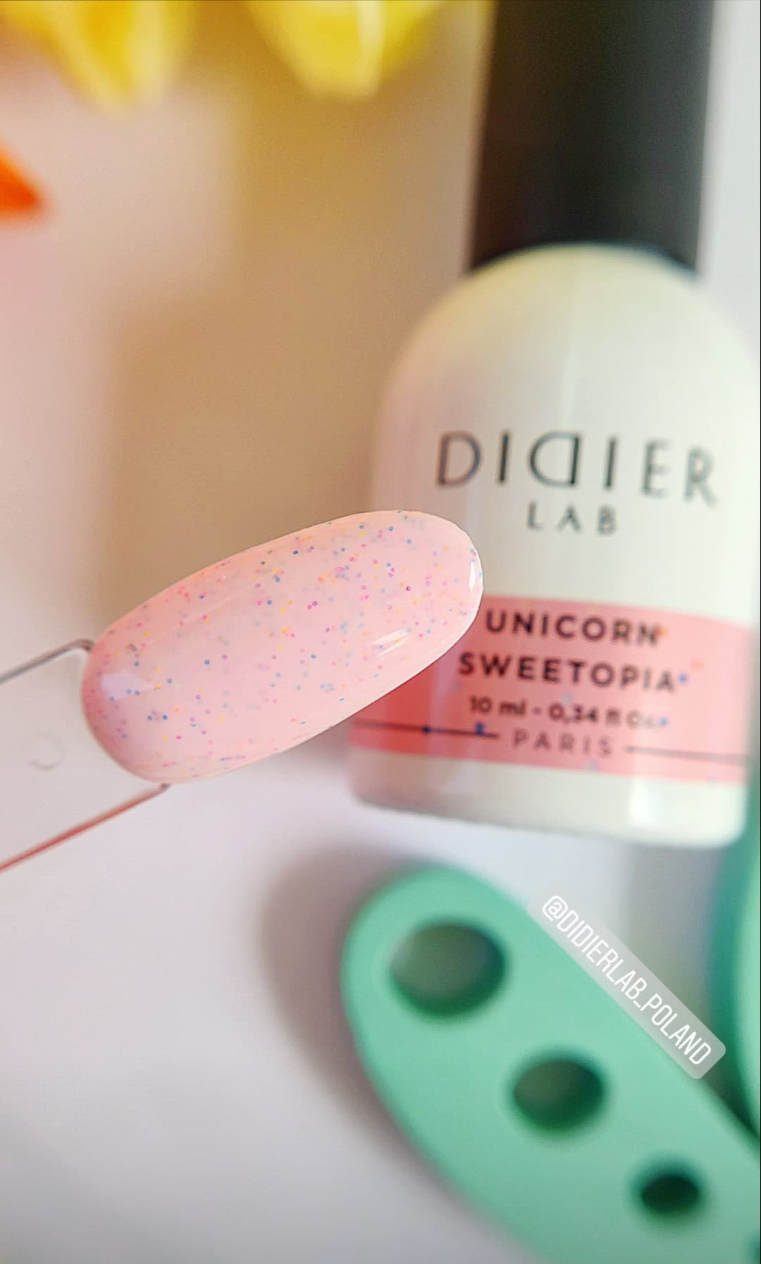 GEL LAK "DIDIER LAB", UNICORN, SWEETOPIA 10 ML