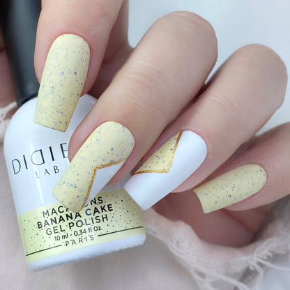 GEL LAK "DIDIER LAB", MACARONS, BANANA CAKE 10 ML