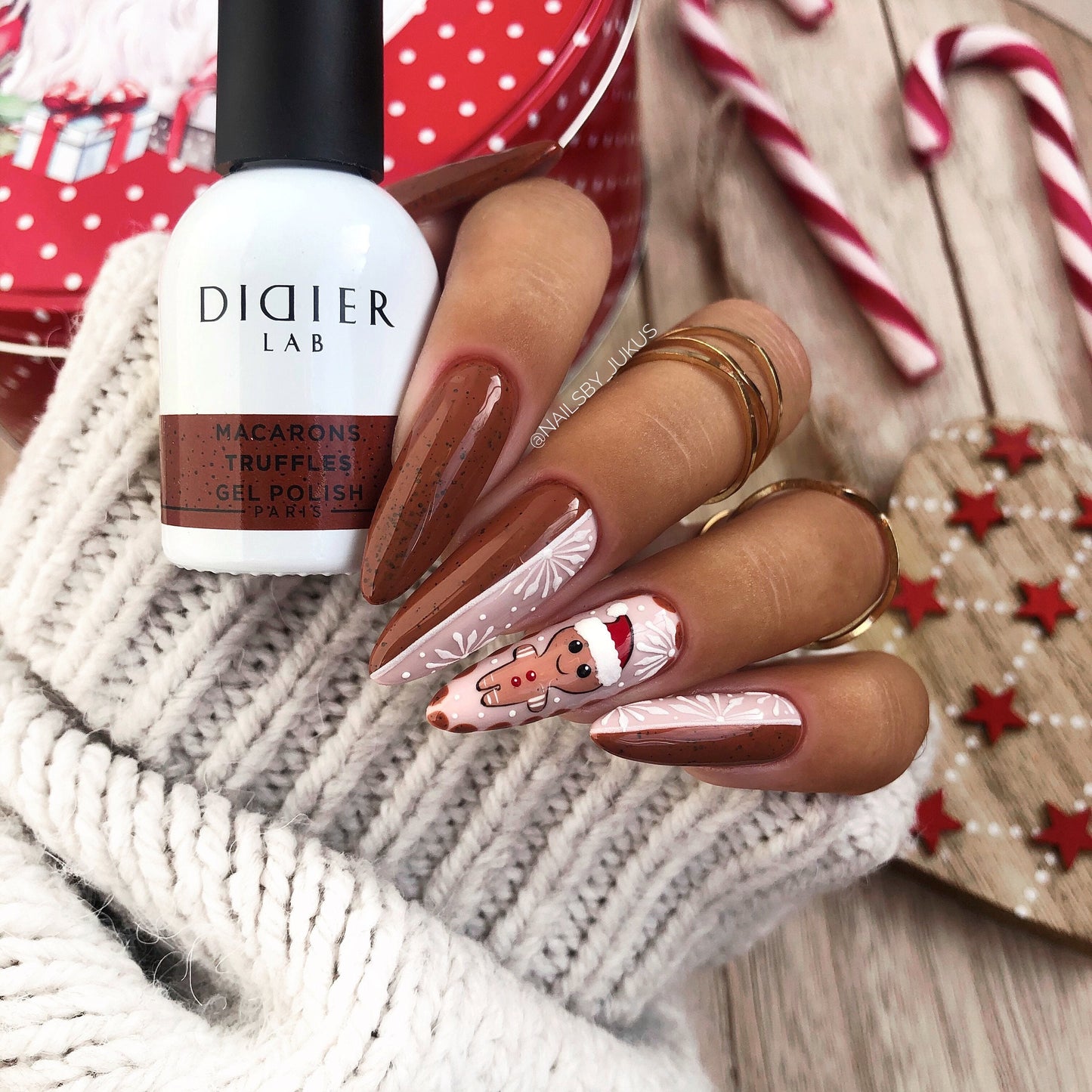 GEL LAK "DIDIER LAB", MACARONS, TRUFFLES 10 ML