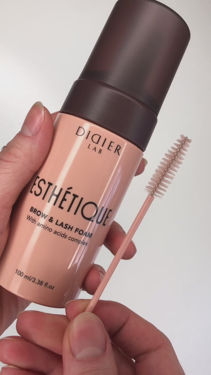 Čistilna pena za obrvi in trepalnice "Didier Lab" Esthétique, 100ml, 1kos
