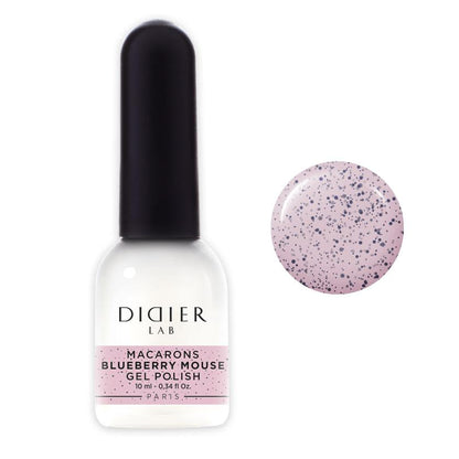 GEL LAK "DIDIER LAB", MACARONS, BLUEBERRY MOUSE 10 ML