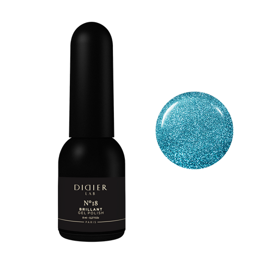 Gel lak "Didier Lab", Brillant, No18, 8ml