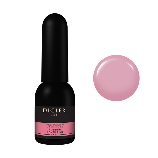"DIDIER LAB" PODLAK RUBBER BASE COAT, COVER PINK, 10ML