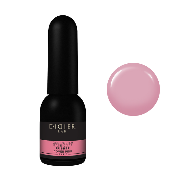 "DIDIER LAB" PODLAK RUBBER BASE COAT, COVER PINK, 10ML