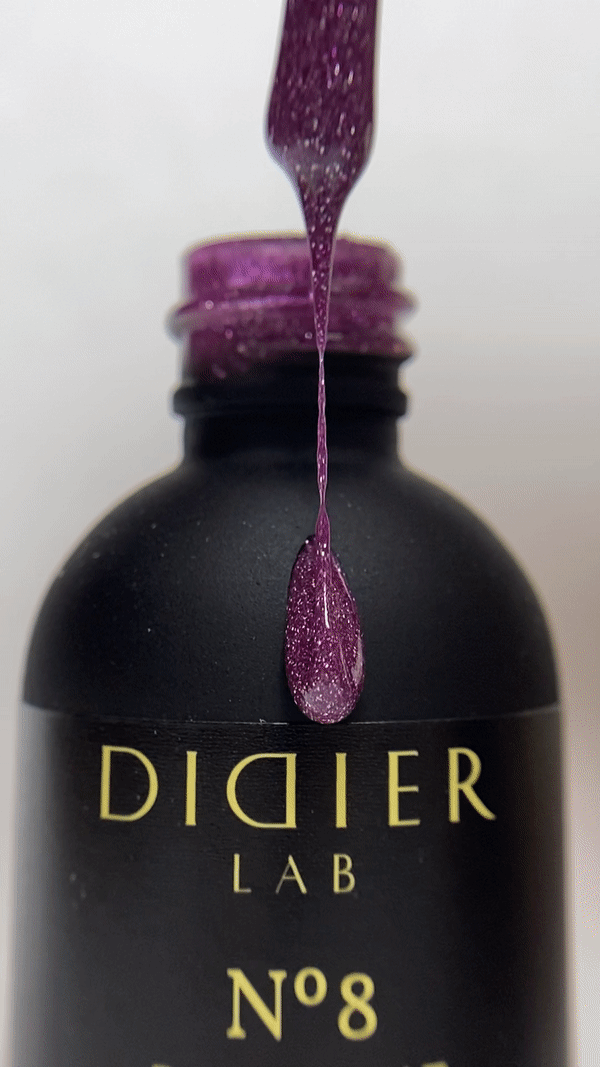 Gel lak "Didier Lab", Brillant, No8, 8ml