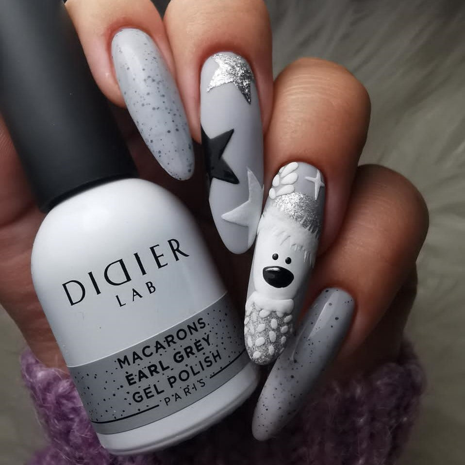 GEL LAK "DIDIER LAB", MACARONS, EARL GREY 10 ML