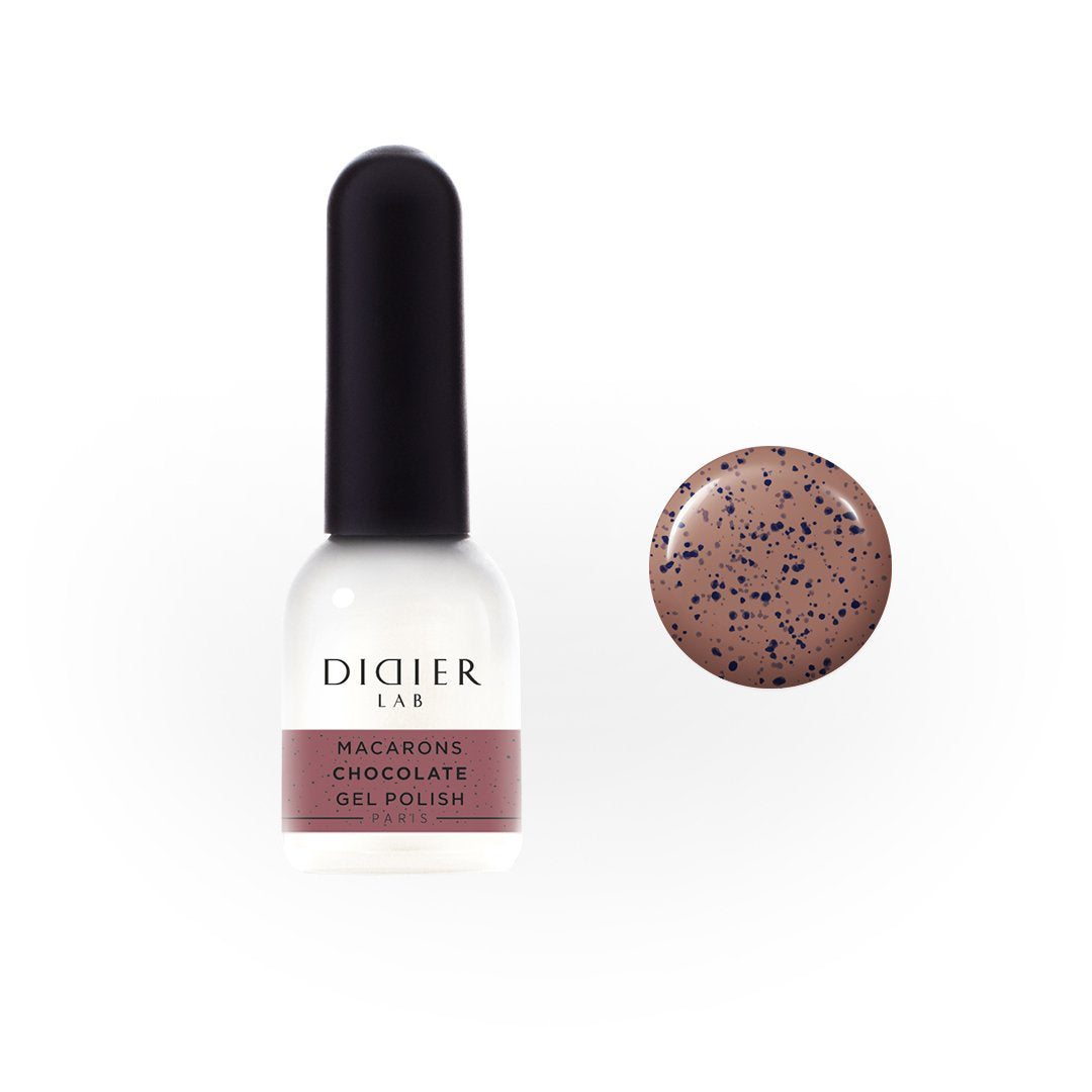 GEL LAK "DIDIER LAB", MACARONS, CHOCOLATE 10 ML