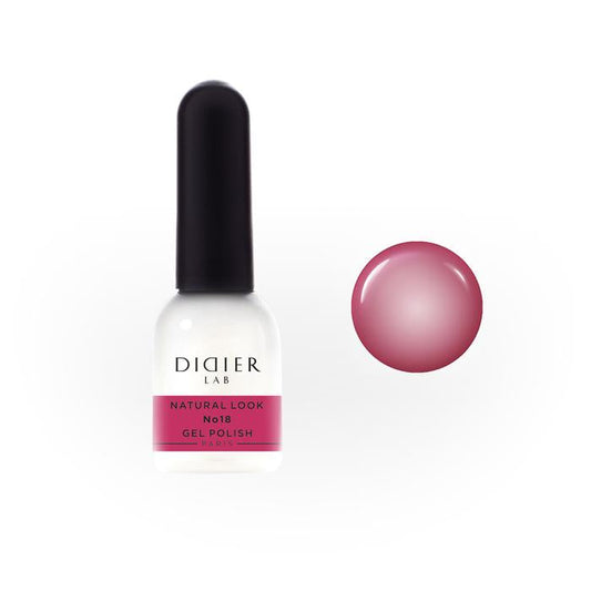 GEL LAK "DIDIER LAB", NATURAL LOOK, NO.18