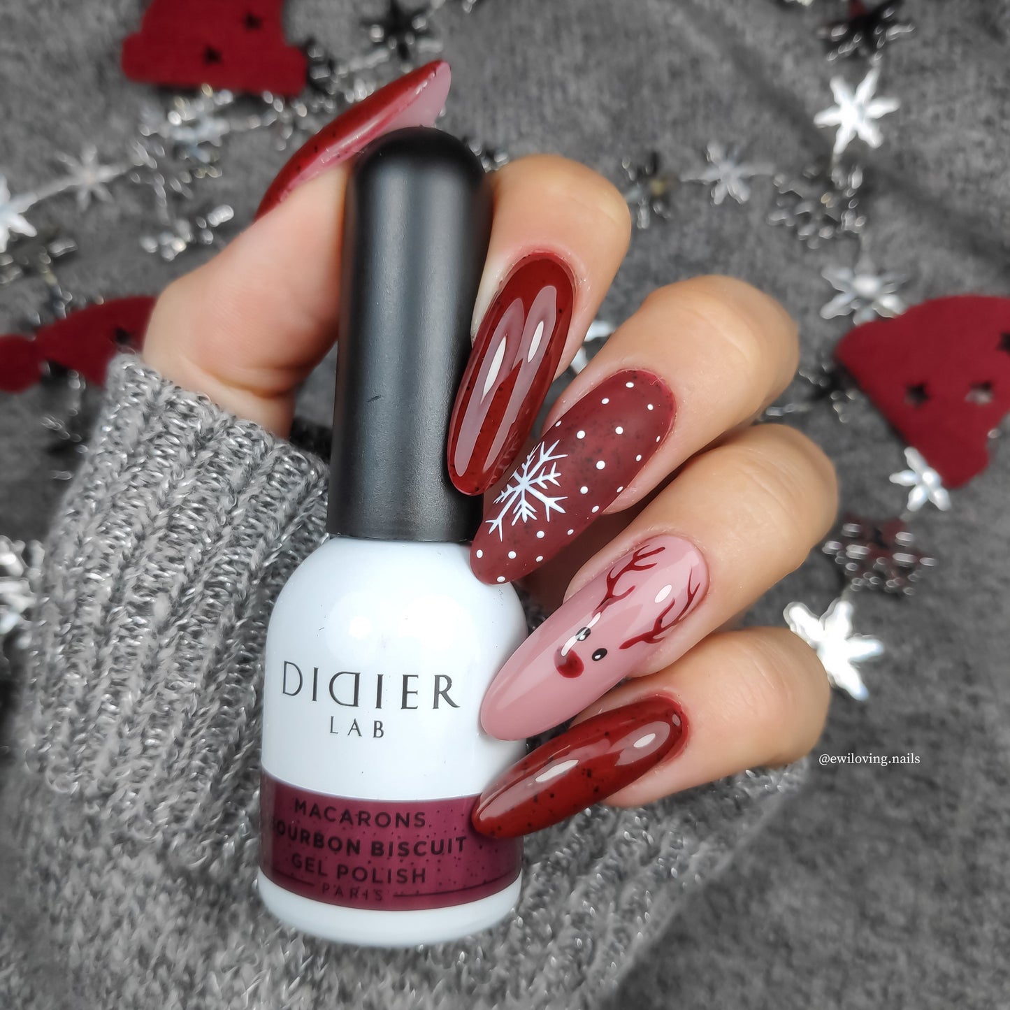 GEL LAK "DIDIER LAB", MACARONS, BOURBON BISCUIT 10 ML