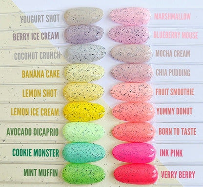 GEL LAK "DIDIER LAB", MACARONS, YUMMY DONUT 10 ML