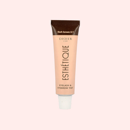 Brow and lash tint "Didier Lab" Esthétique, Dark brown 15ml, 1psc