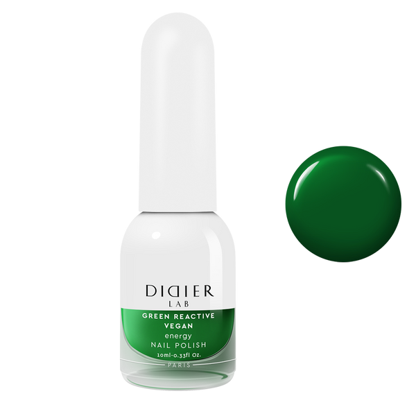 Green reactive, veganski lak za nohte "Didier Lab", energy, 10ml